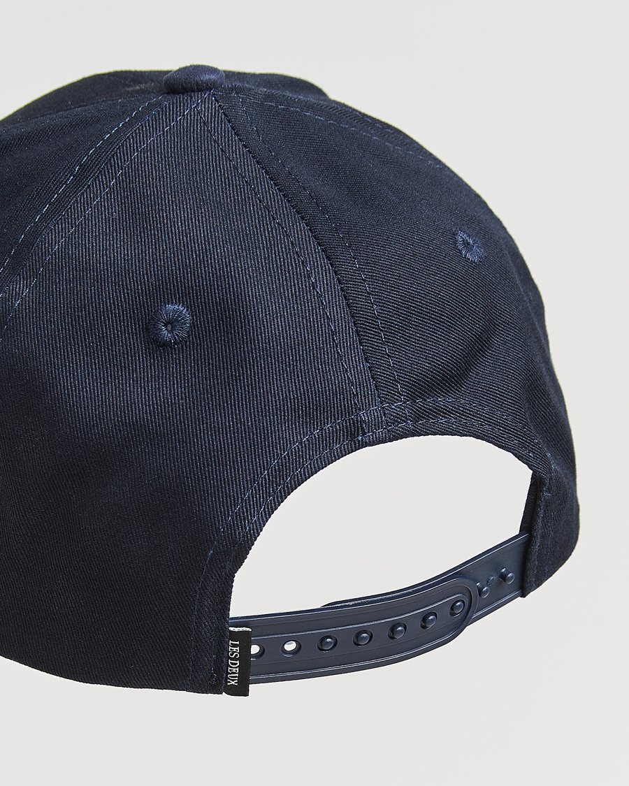Herre | Hatte & kasketter | LES DEUX | Baseball Cap Suede II Dark Navy Blue