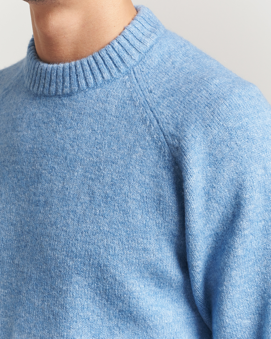 Herre | Trøjer | LES DEUX | Gilbert Crew Neck Knit Allure Blue