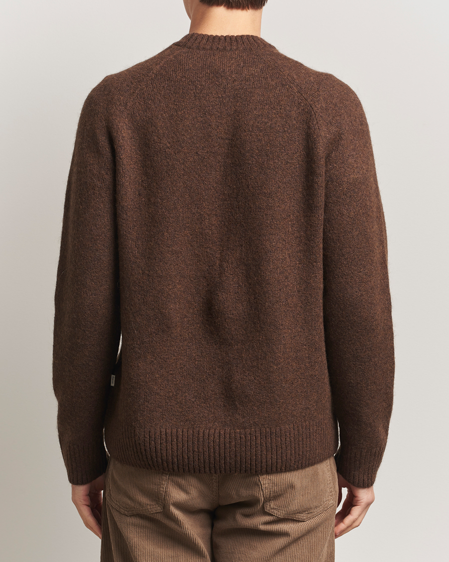 Herre | Trøjer | LES DEUX | Gilbert Crew Neck Knit Slate Brown