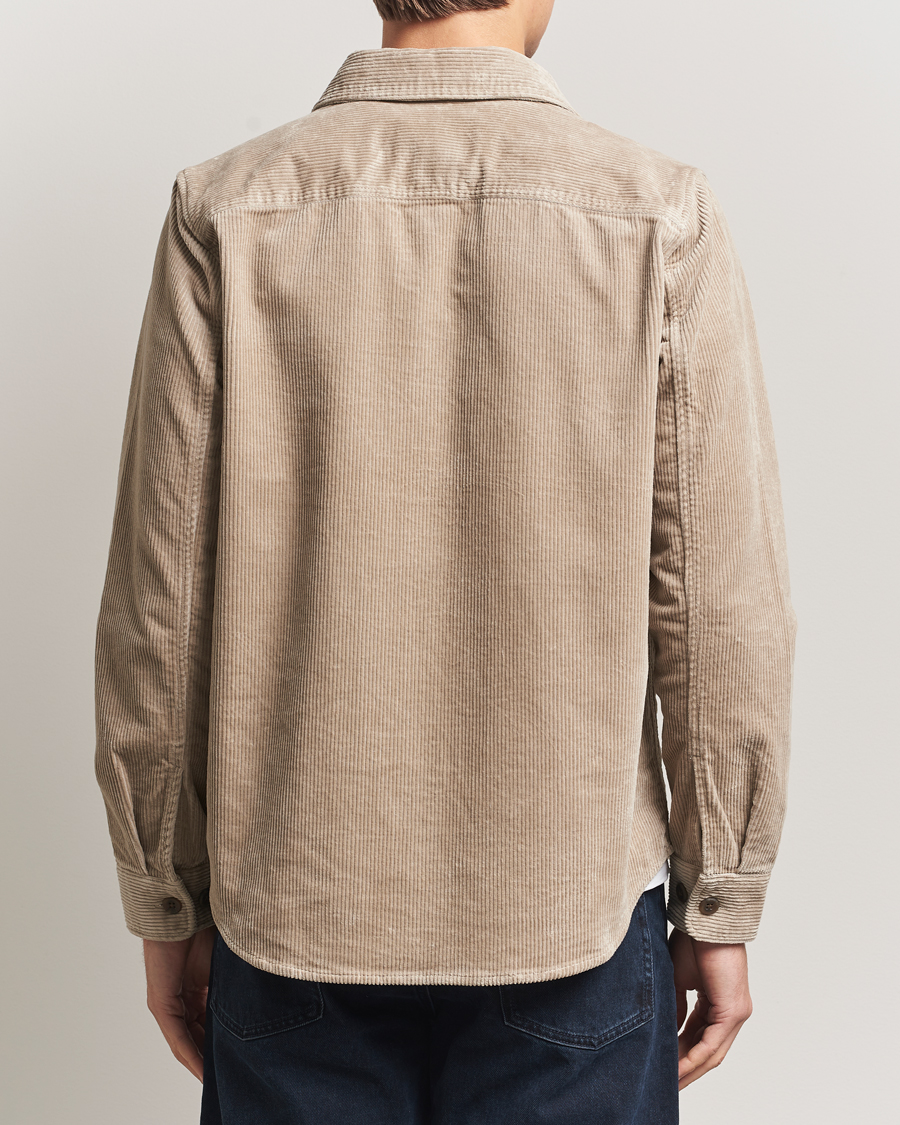 Herre | Skjorter | LES DEUX | Kody Corduroy Overshirt Light Sand