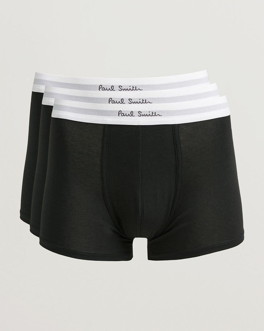 Herre | Undertøj | Paul Smith | 3-Pack Trunk Black
