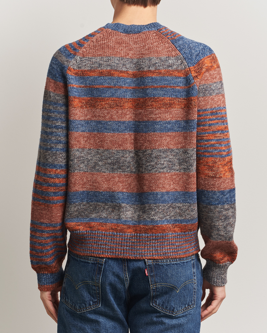 Herre | Trøjer | PS Paul Smith | Wool Knitted Striped Sweater Red Multi