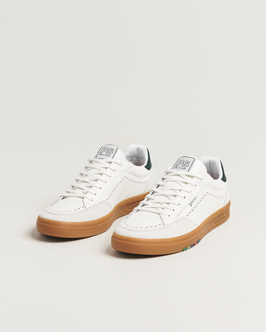 Herre | Sneakers | PS Paul Smith | Hillstar Leather/Suede Sneaker White