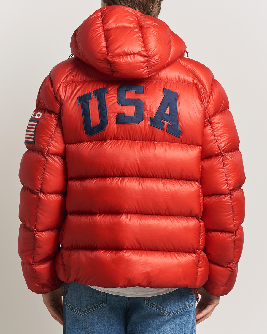 Herre | Jakker | Polo Ralph Lauren | USA Hawthorne Jacket RL 2000 Red