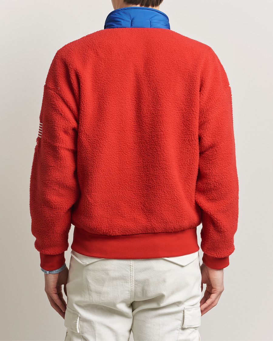 Herre | Trøjer | Polo Ralph Lauren | Polar Half Zip USA Fleece RL 2000 Red