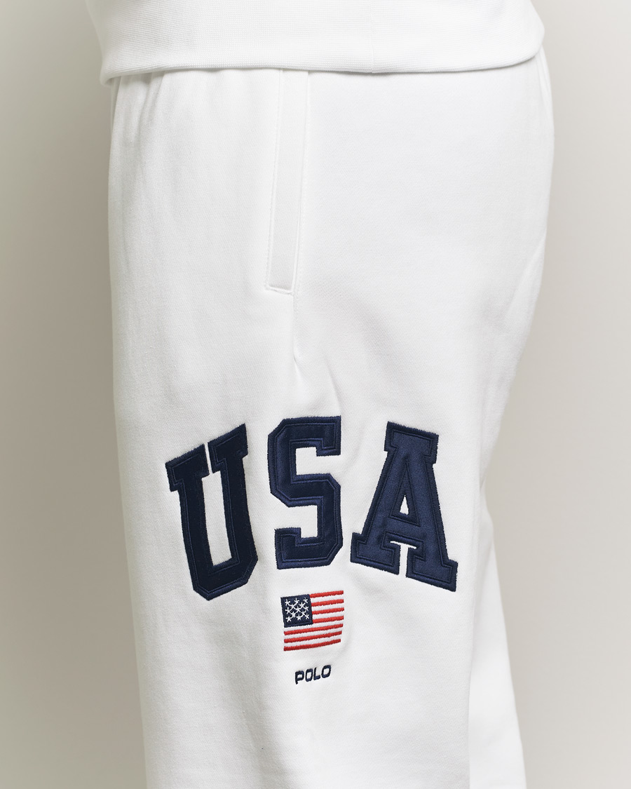 Herre | Bukser | Polo Ralph Lauren | USA Sweatpants White