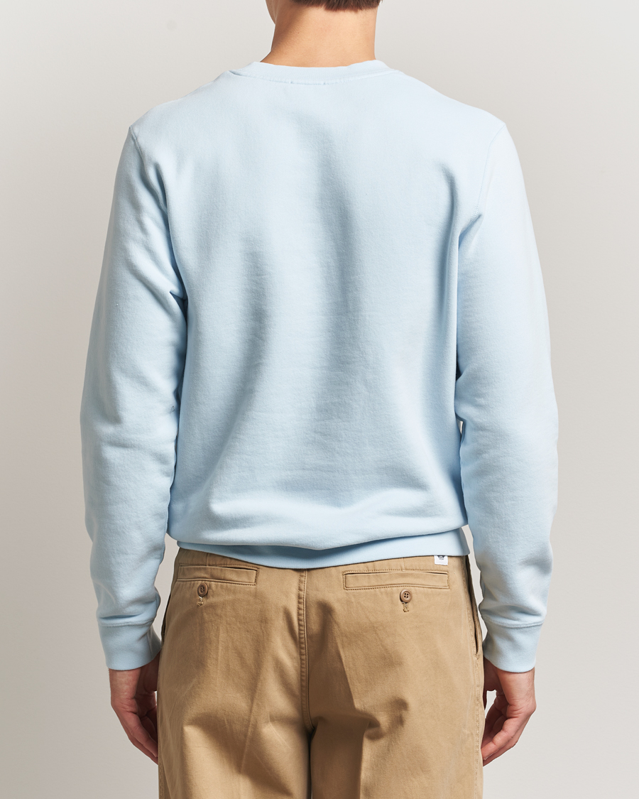 Herre | Trøjer | Sunspel | Loopback Sweatshirt Frost Blue
