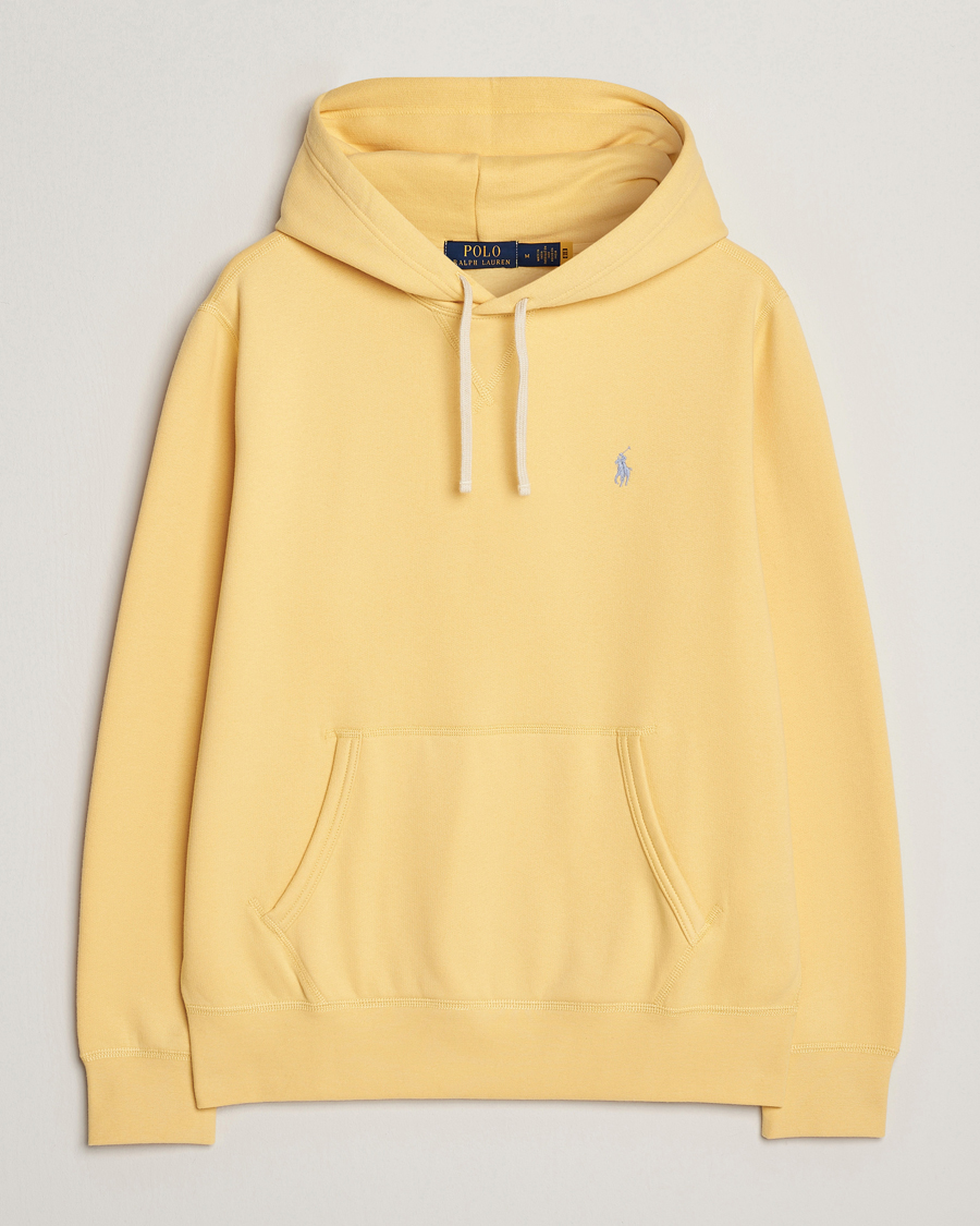 Herre | Polotrøjer | Polo Ralph Lauren | RL Fleece Hoodie Corn Yellow