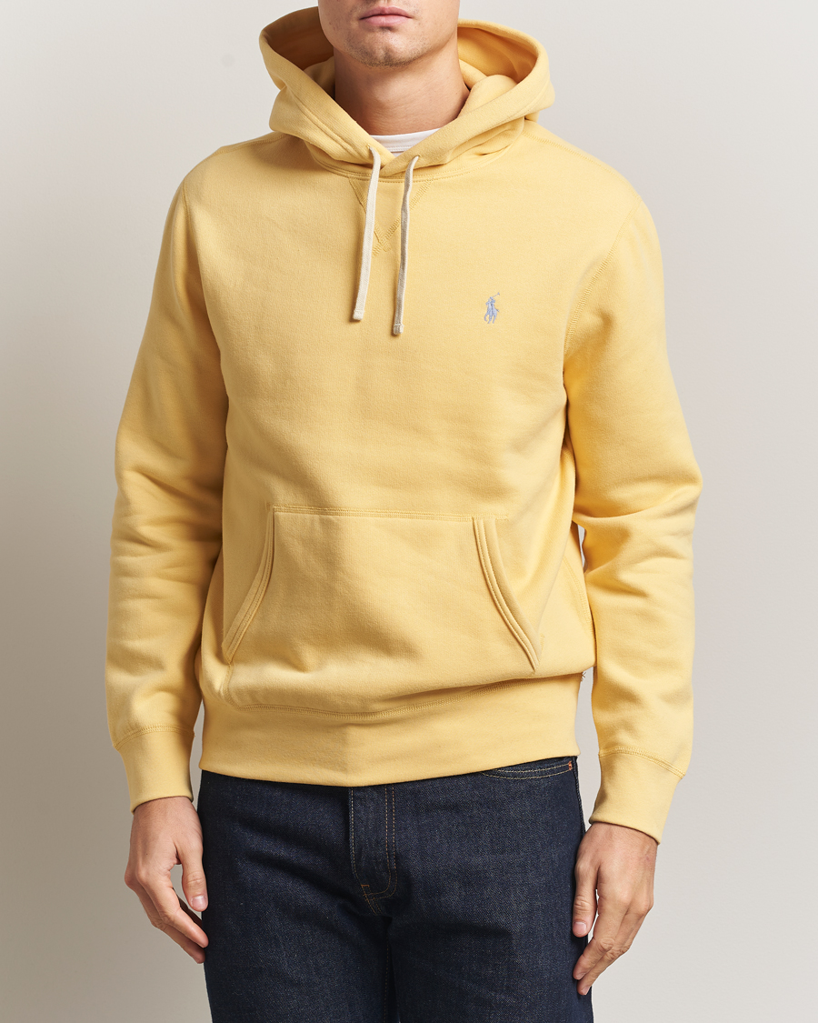 Herre | Polotrøjer | Polo Ralph Lauren | RL Fleece Hoodie Corn Yellow