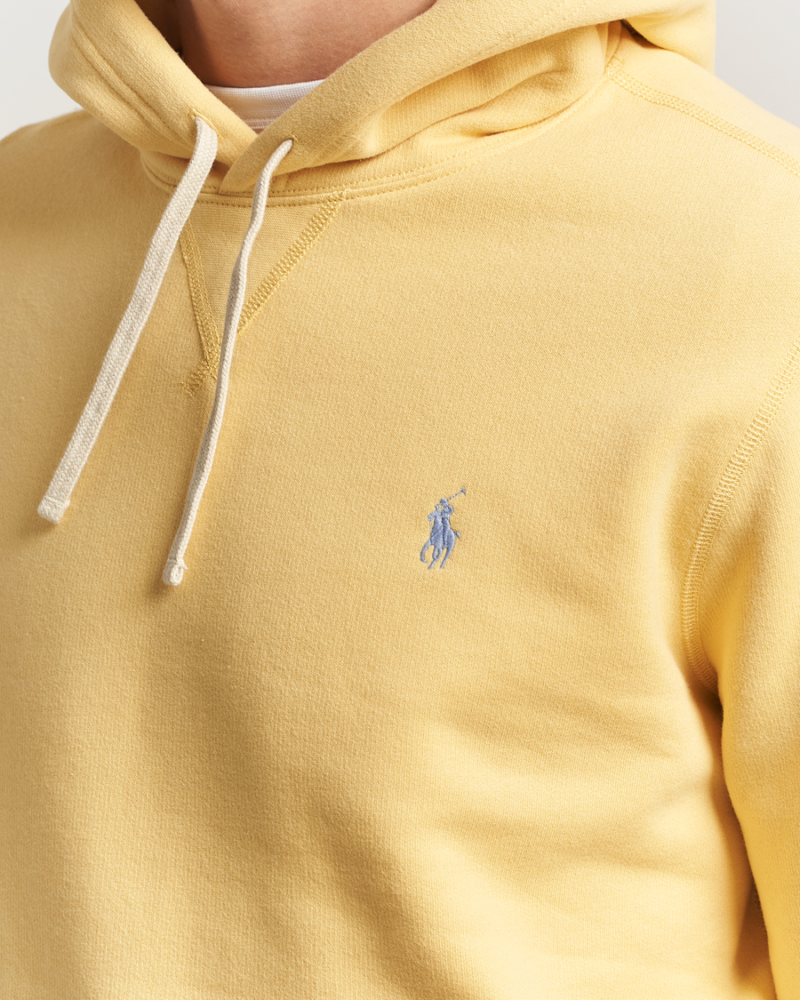 Herre | Polotrøjer | Polo Ralph Lauren | RL Fleece Hoodie Corn Yellow