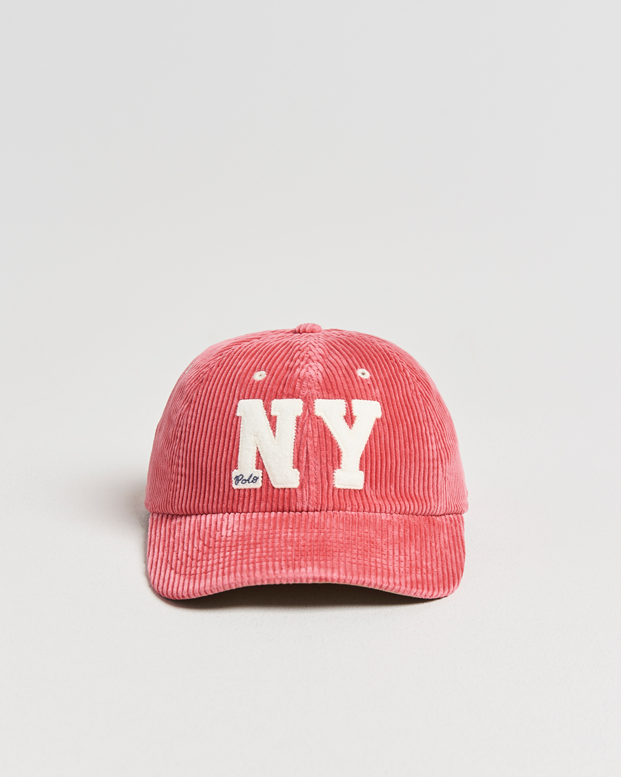 Herre | Hatte & kasketter | Polo Ralph Lauren | NY Cord Cap Red Sky