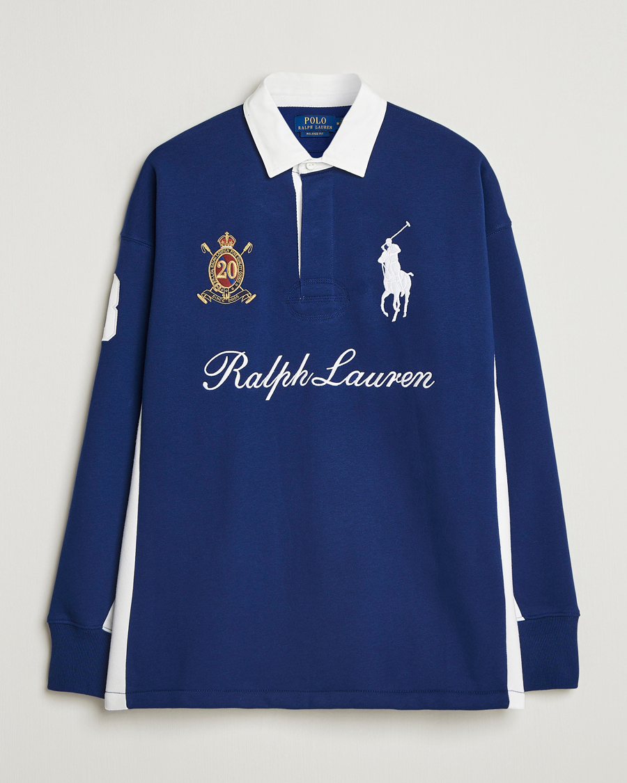Herre | Trøjer | Polo Ralph Lauren | Big Pony Rugby Sweater Fall Royal