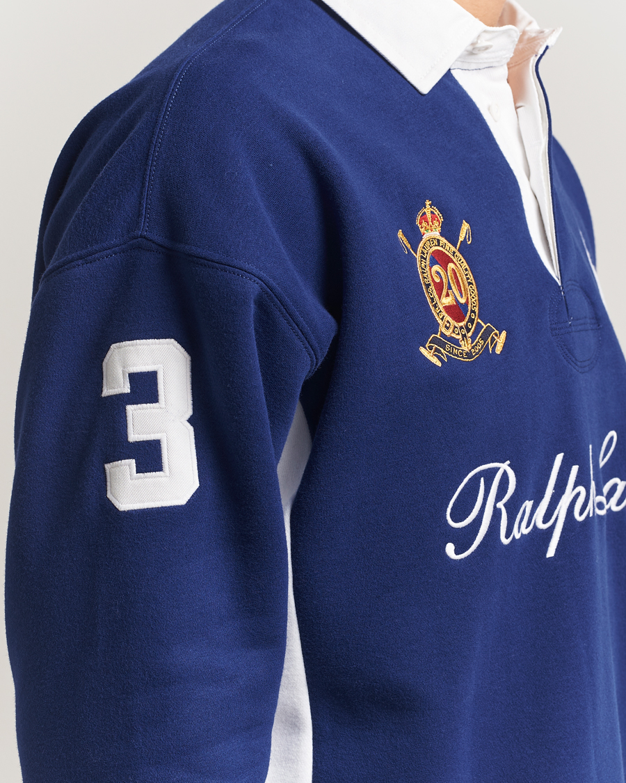 Herre | Trøjer | Polo Ralph Lauren | Big Pony Rugby Sweater Fall Royal