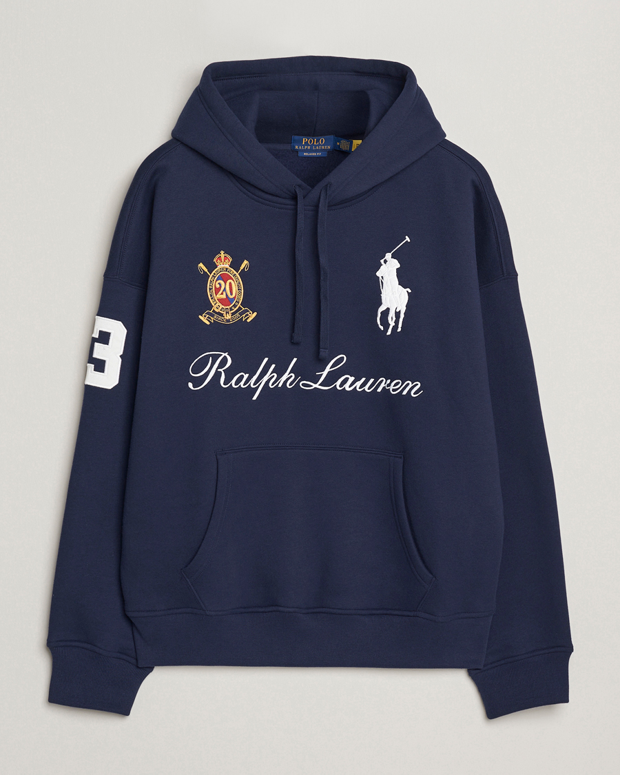 Herre | Trøjer | Polo Ralph Lauren | Big Pony Hoodie Cruise Navy