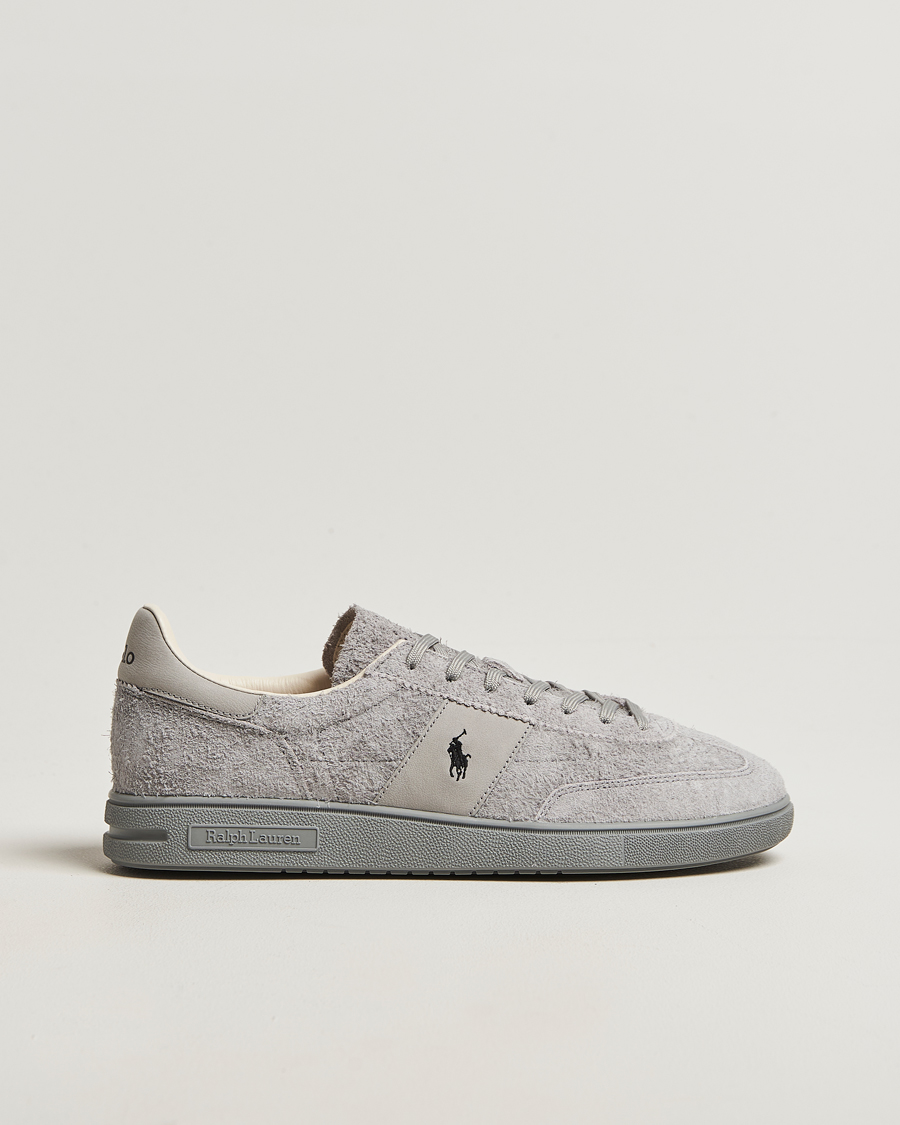 Herre | Trøjer | Polo Ralph Lauren | Bedford Suede Sneaker Soft Grey