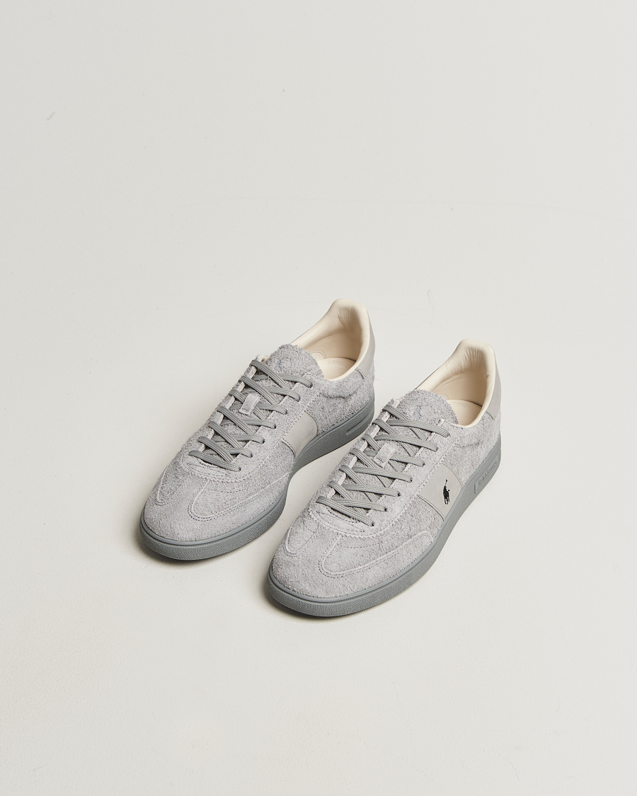 Herre | Trøjer | Polo Ralph Lauren | Bedford Suede Sneaker Soft Grey