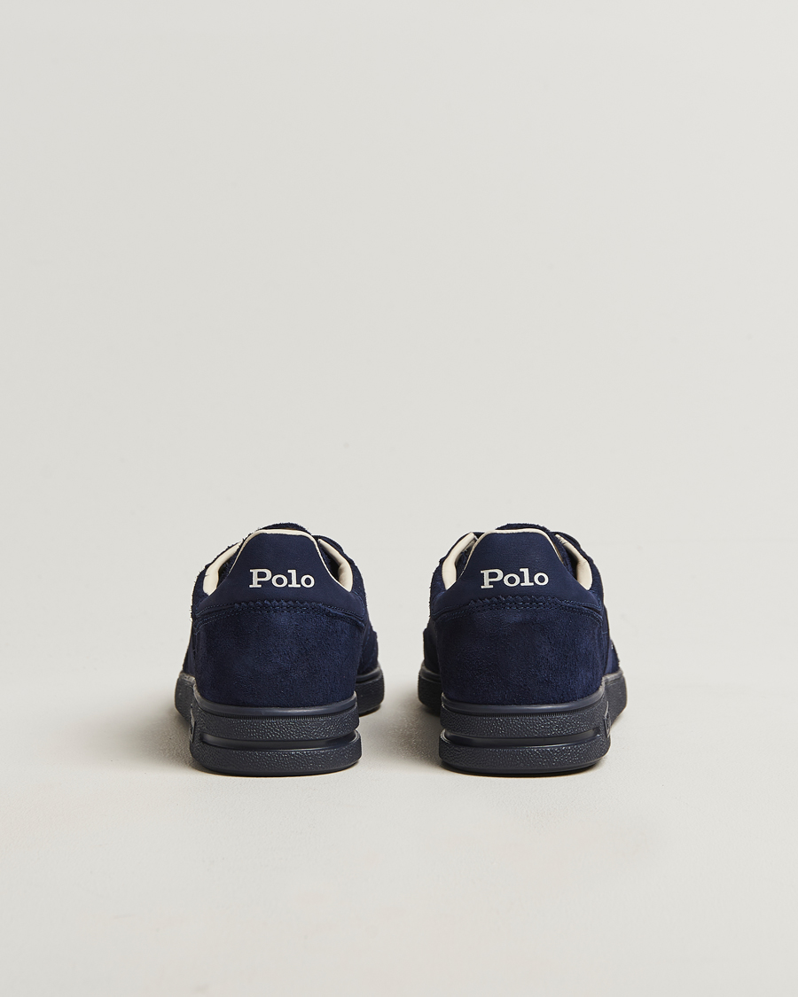 Herre | Trøjer | Polo Ralph Lauren | Bedford Suede Sneaker Tonal Navy
