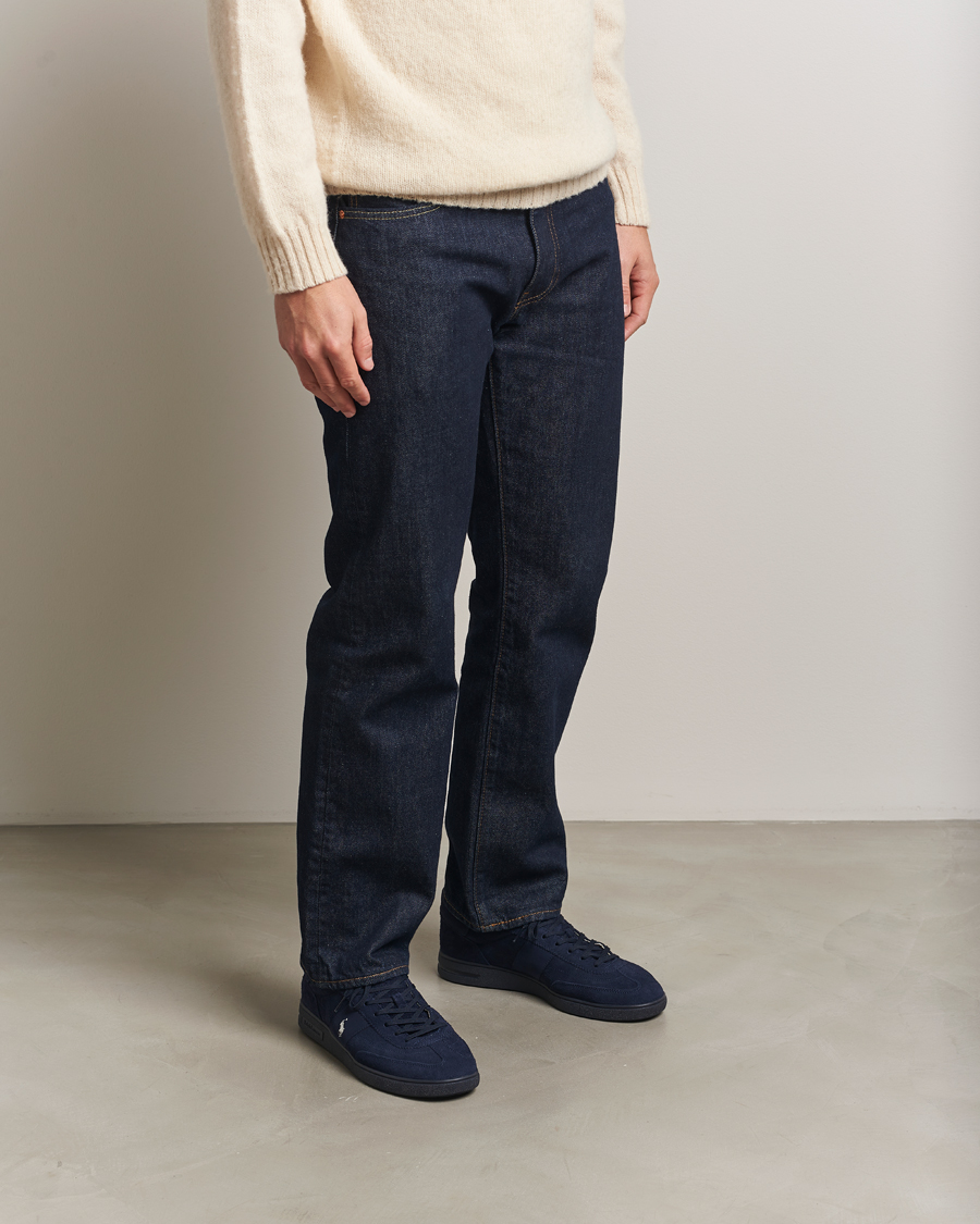 Herre | Sneakers | Polo Ralph Lauren | Bedford Suede Sneaker Tonal Navy