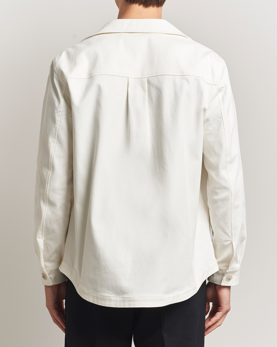 Herre | Skjorter | BOSS BLACK | Carper Cotton Twill Overshirt Natural