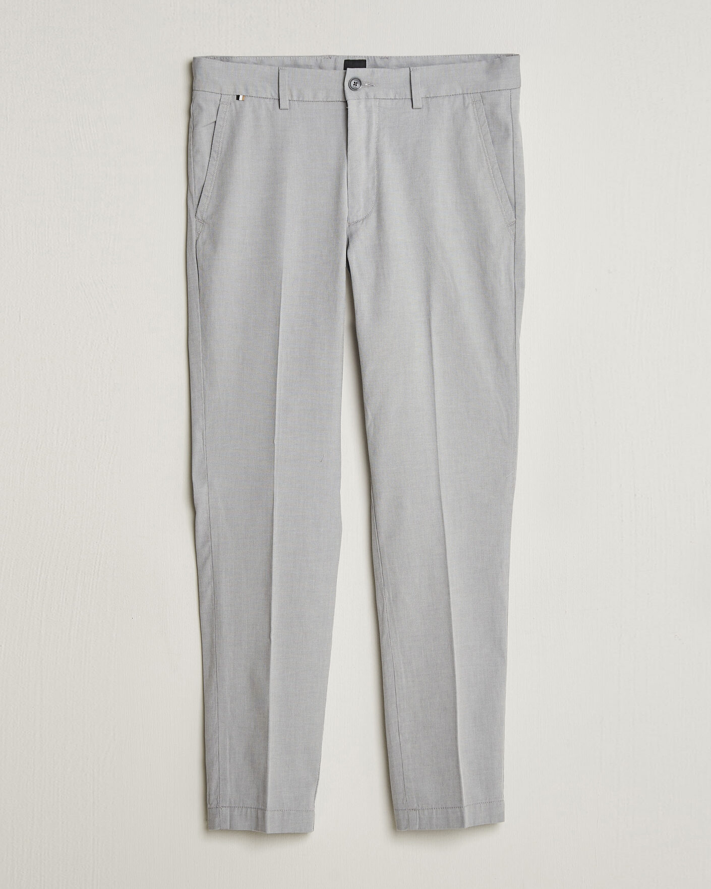 Herre | Bukser | BOSS BLACK | Kaiton Structured Chinos Silver