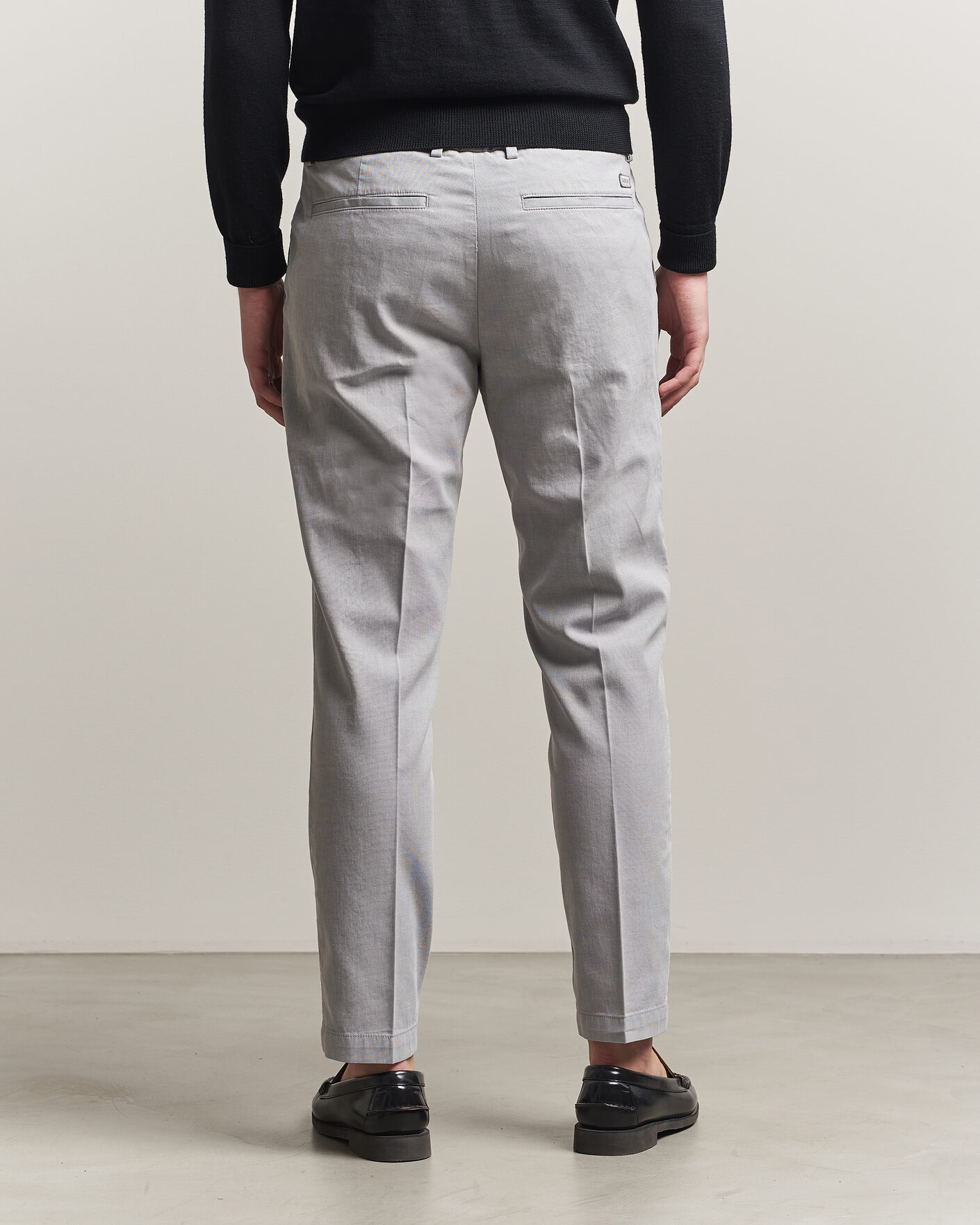 Herre | Bukser | BOSS BLACK | Kaiton Structured Chinos Silver