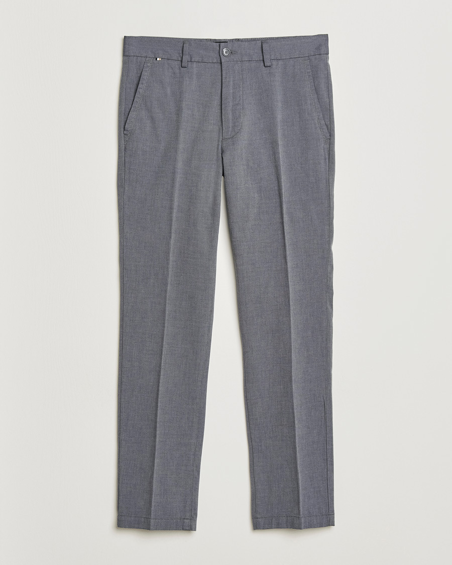 Herre | Bukser | BOSS BLACK | Kaiton Structured Chinos Dark Blue