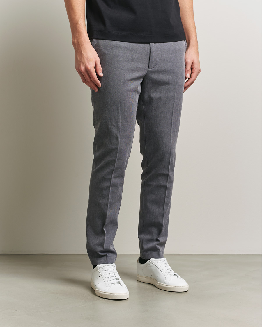 Herre | Bukser | BOSS BLACK | Kaiton Structured Chinos Dark Blue