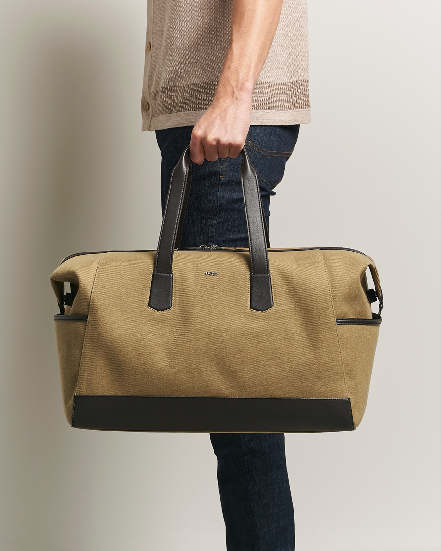 Herre | Tasker | BOSS BLACK | Dakkar Holdall Dark Beige