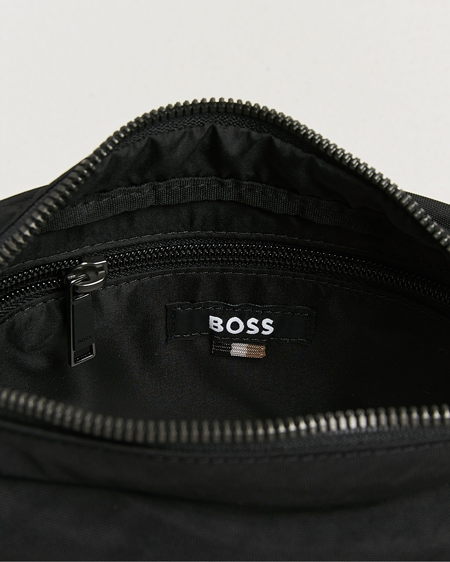 Herre | Tasker | BOSS BLACK | Catch Nylon Bum Bag Black