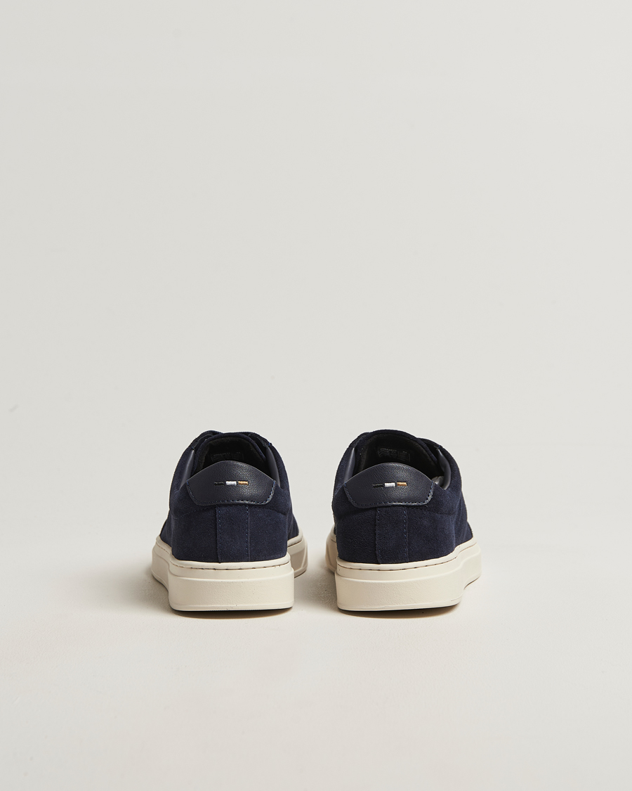 Herre | Sneakers | BOSS BLACK | Kieran Suede Sneaker Dark Blue