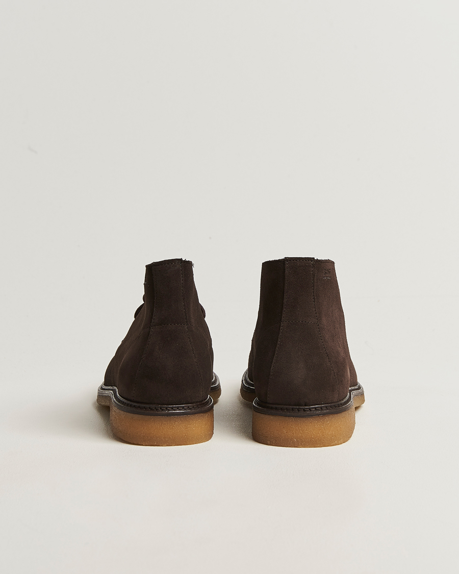Herre | Støvler | BOSS BLACK | Kope Suede Desert Boots Dark Brown