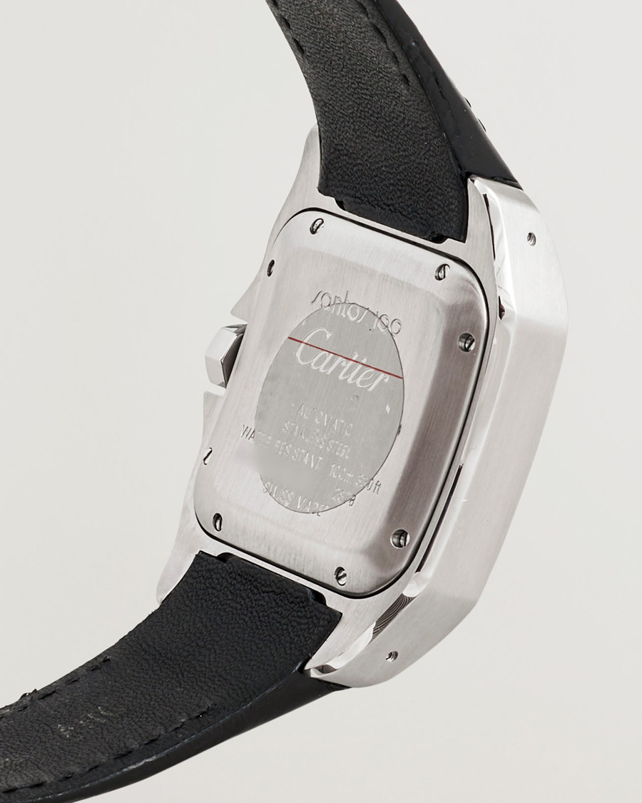 Herre | Pre-Owned & Vintage Watches | Cartier Pre-Owned | Santos 100