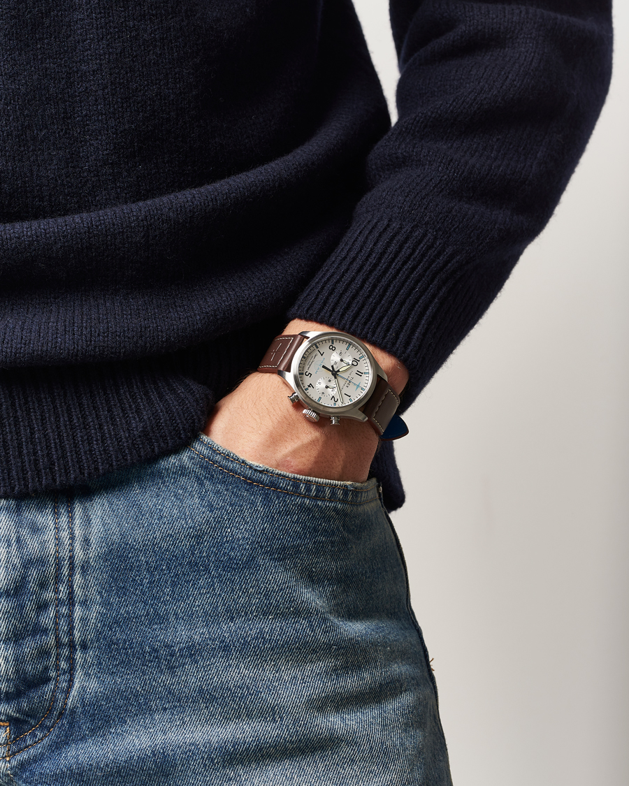 Herre | Timex Waterbury Ace Pan Chronograph 41mm Silver Dial | Timex | Waterbury Ace Pan Chronograph 41mm Silver Dial