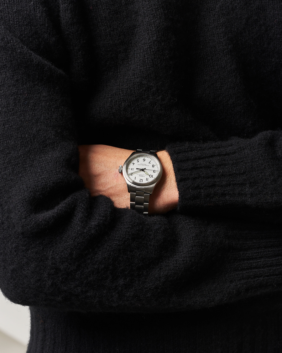 Herre | Timex Waterbury Ace 3-Hand 41mm Silver Dial | Timex | Waterbury Ace 3-Hand 41mm Silver Dial