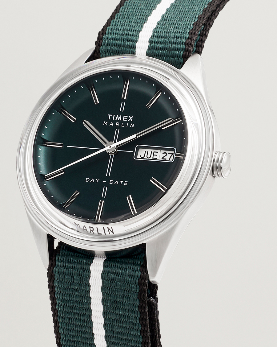 Herre | Timex Marlin Jet 3-Hand Quartz 39mm Green Dial | Timex | Marlin Jet 3-Hand Quartz 39mm Green Dial
