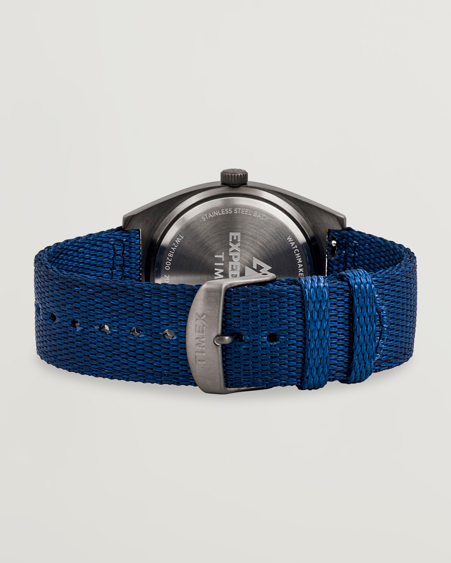 Herre | Timex Expedition Capstone rPET Strap 39mm Blue Dial | Timex | Expedition Capstone rPET Strap 39mm Blue Dial