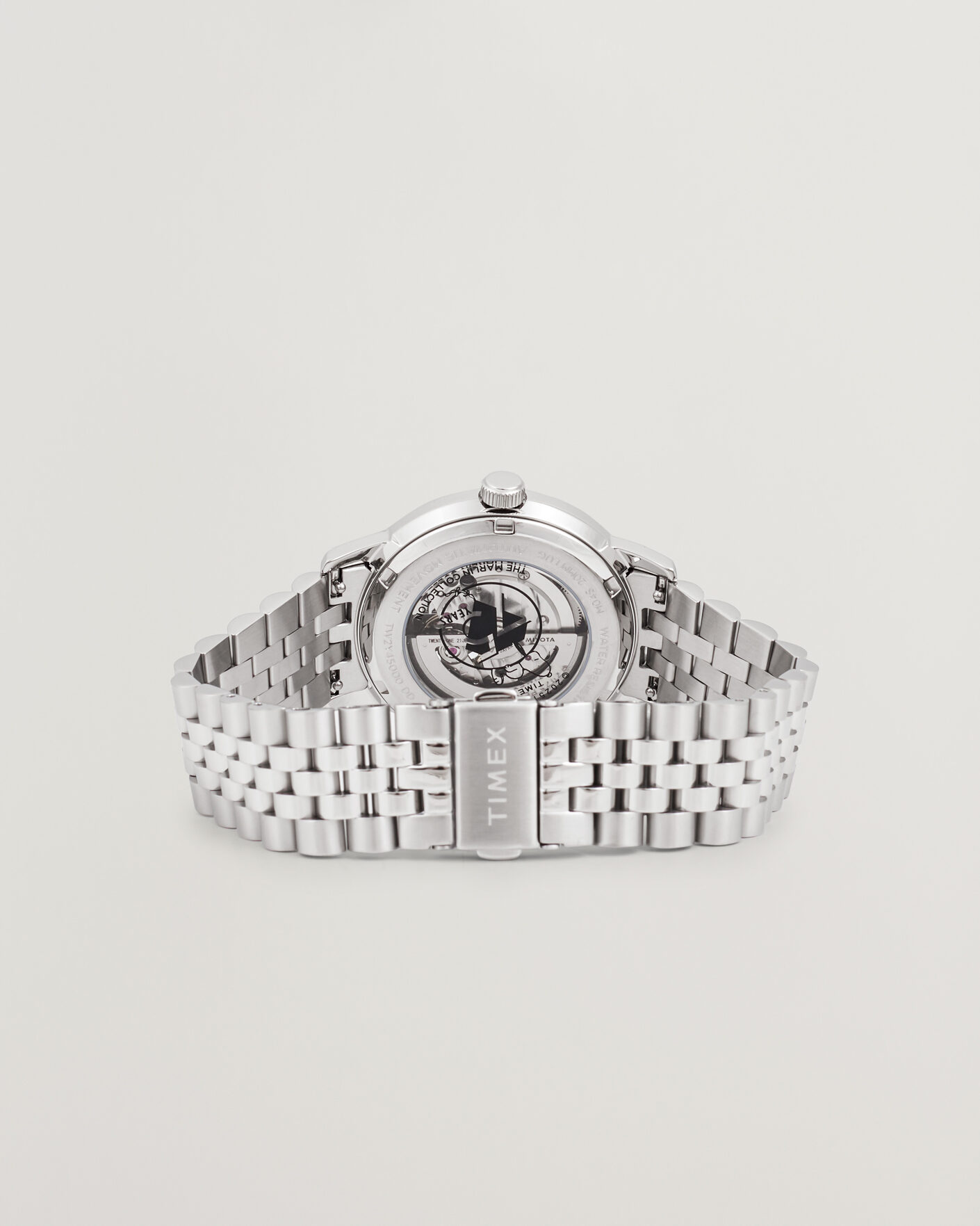 Herre | Timex Timex X Peanuts Snoopy Marlin Automatic 40mm Silver | Timex | X Peanuts Snoopy Marlin Automatic 40mm Silver