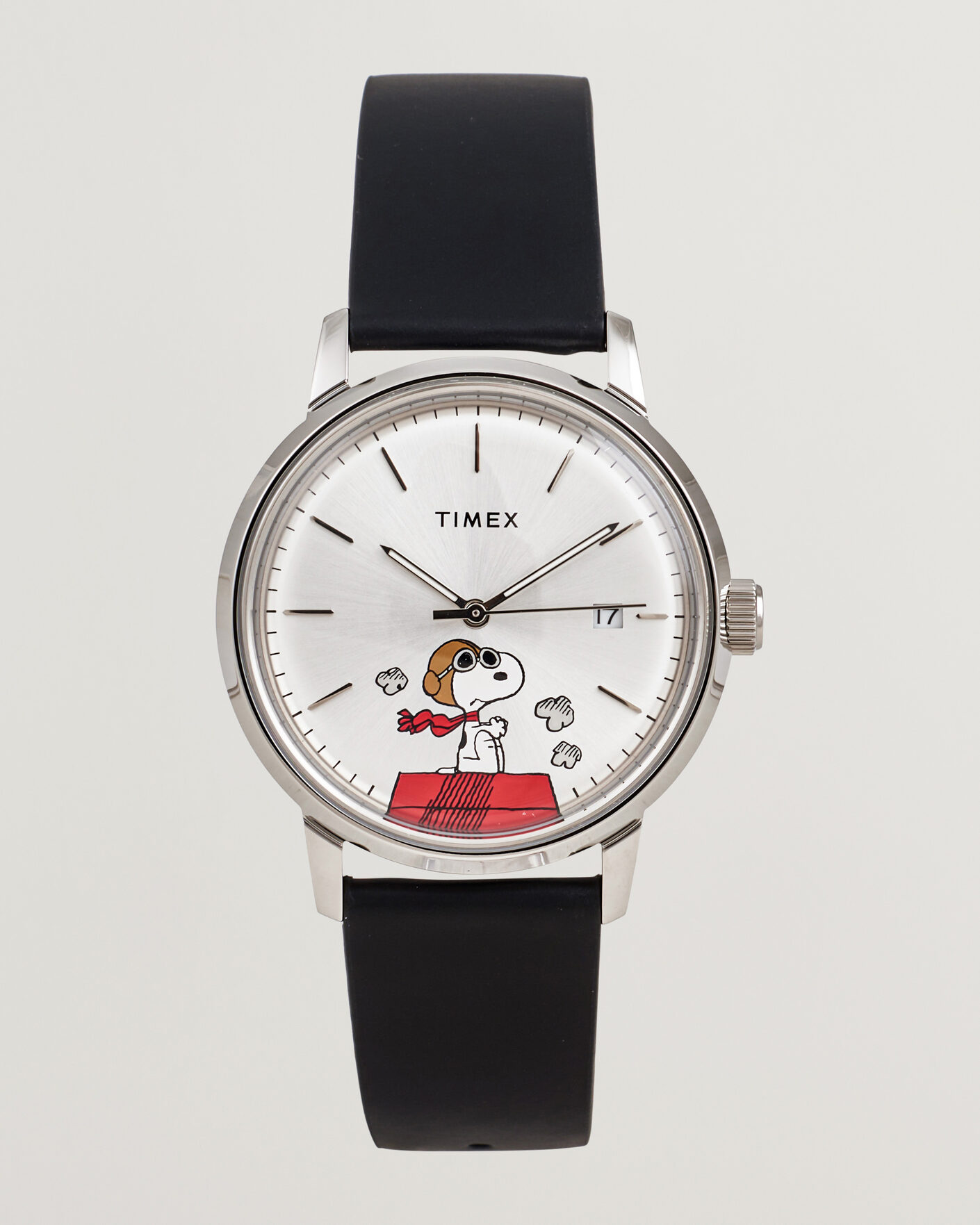 Herre | Timex Timex X Peanuts Snoopy Automatic 40mm Silver Dial | Timex | X Peanuts Snoopy Automatic 40mm Silver Dial