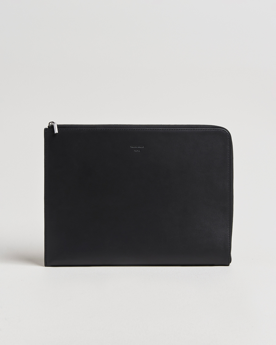Herre | Tasker | Tiger of Sweden | Vitama Leather Portfolio Black