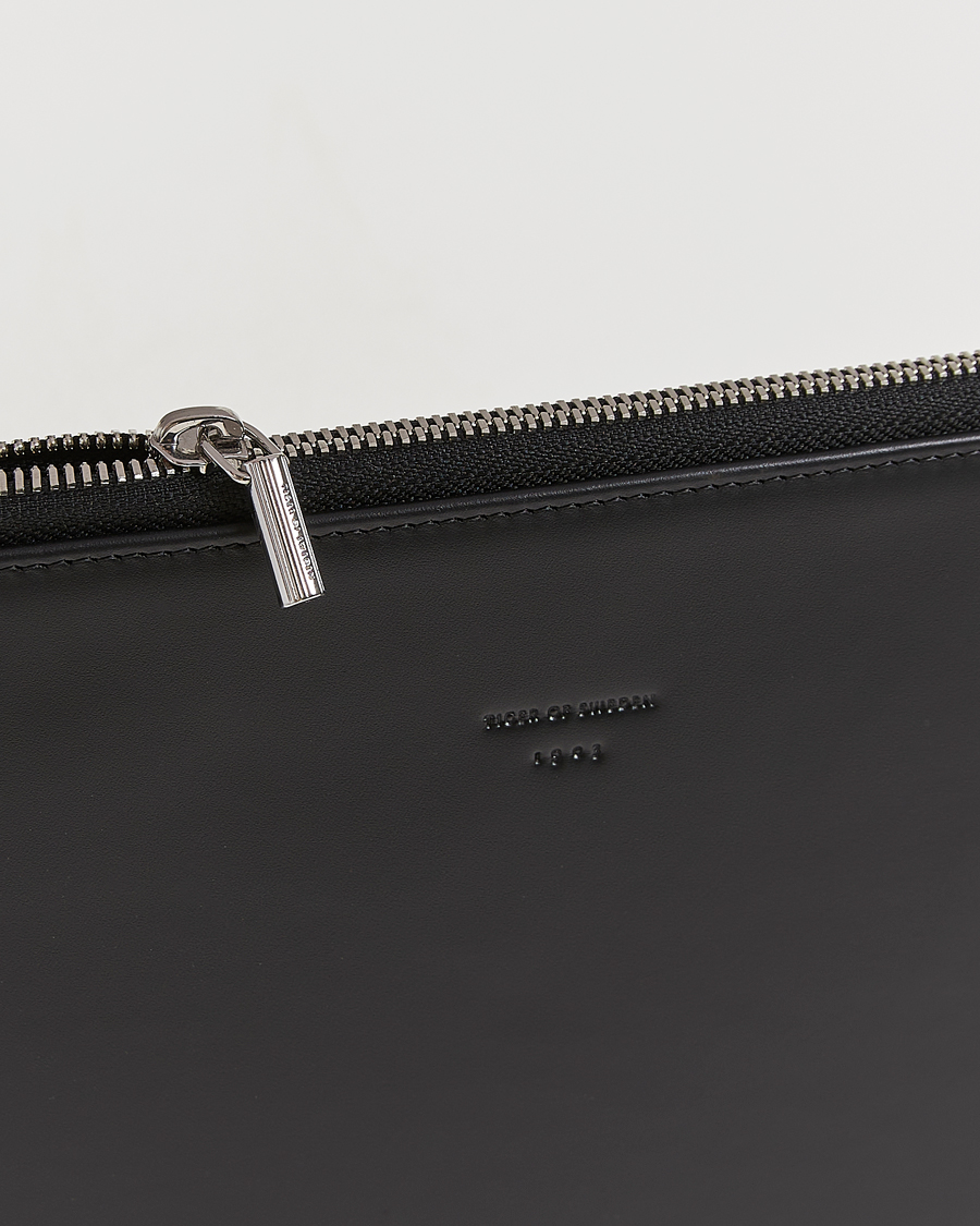 Herre | Tasker | Tiger of Sweden | Vitama Leather Portfolio Black