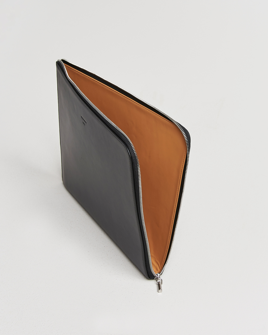 Herre | Tasker | Tiger of Sweden | Vitama Leather Portfolio Black