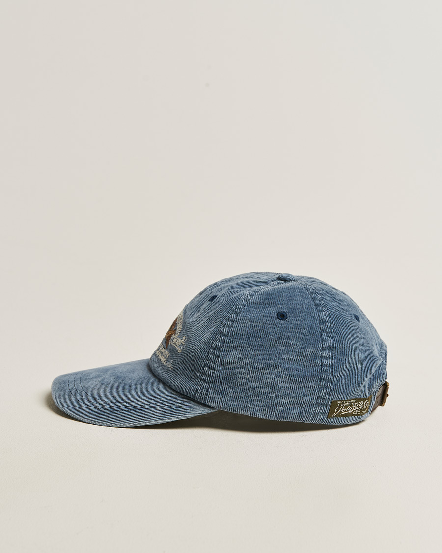 Herre | Hatte & kasketter | Polo Ralph Lauren | Corduroy Bill Cap Faded Navy