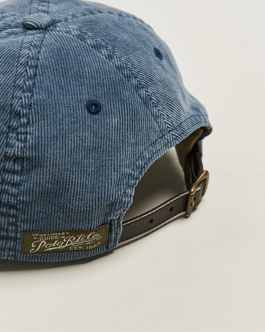 Herre | Hatte & kasketter | Polo Ralph Lauren | Corduroy Bill Cap Faded Navy