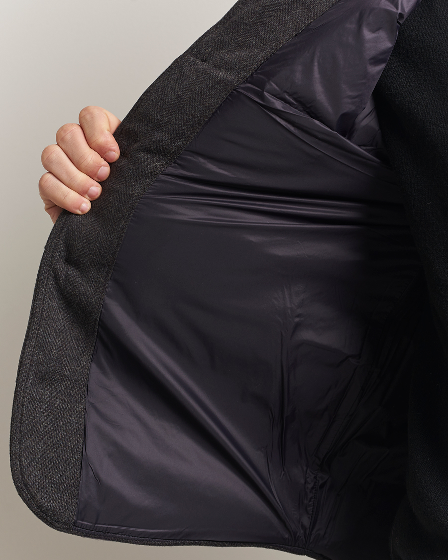 Herre | Veste | Polo Ralph Lauren | Knitted Herringbone Vest Dark Charcoal Heather