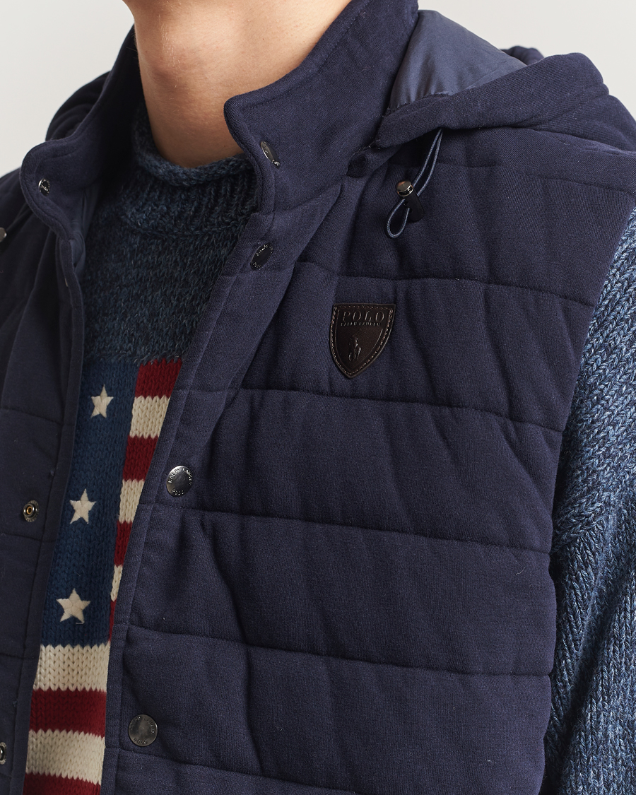 Herre | Veste | Polo Ralph Lauren | Double Knitted Vest RL Navy