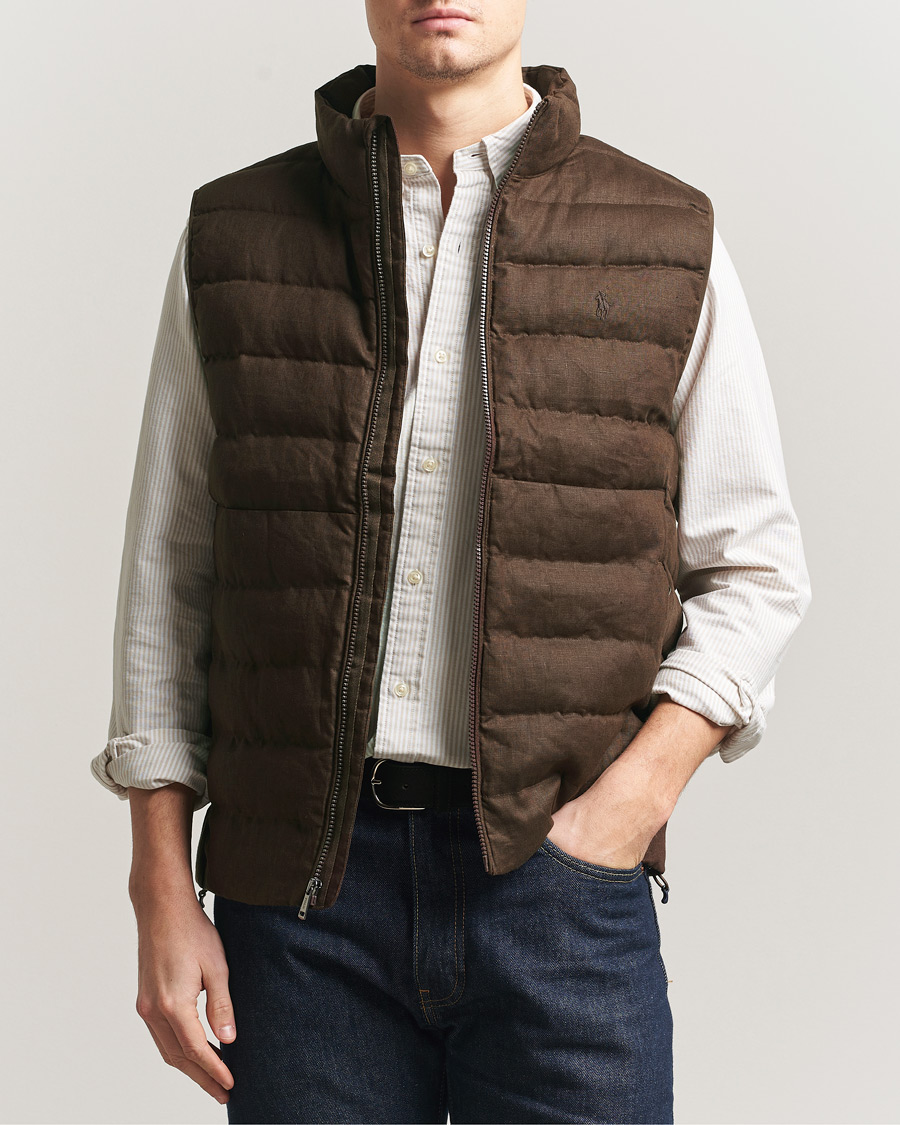 Herre | Veste | Polo Ralph Lauren | Colden Vest Nutmeg Brown