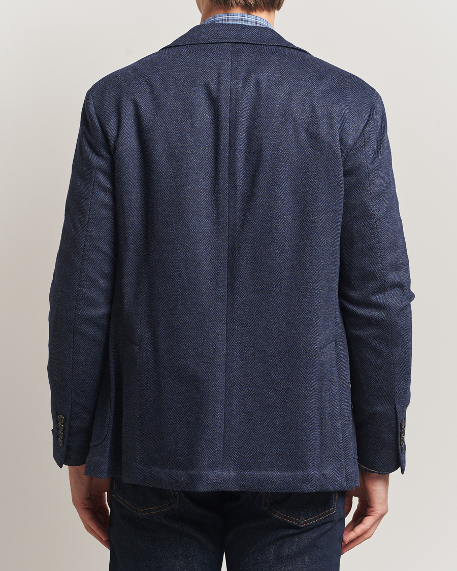 Herre | Blazere & jakker | Polo Ralph Lauren | Herringbone Single Breasted Sportcoat Navy Multi