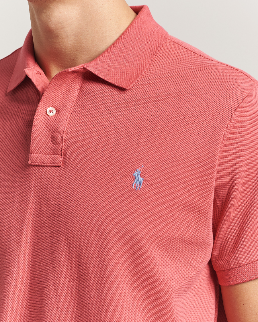 Herre | Polotrøjer | Polo Ralph Lauren | Custom Slim Fit Polo Red Sky