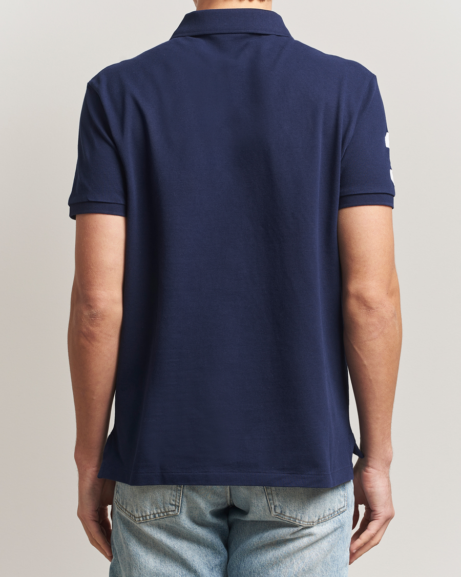 Herre | Polotrøjer | Polo Ralph Lauren | Custom Slim Fit Big Pony Polo Cruise Navy