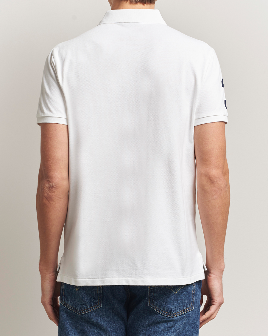 Herre | Polotrøjer | Polo Ralph Lauren | Custom Slim Fit Big Pony Polo White